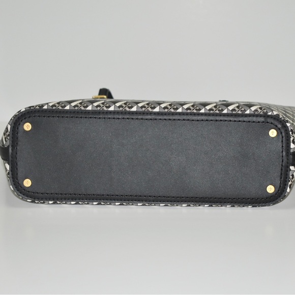 TORY BURCH Crossbody/ Tote Bag Geo Logo Zip Closure - Picture 14 of 14